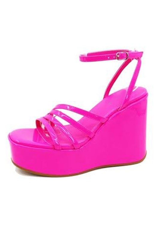 Pink Patent - Margot Platform Sandal