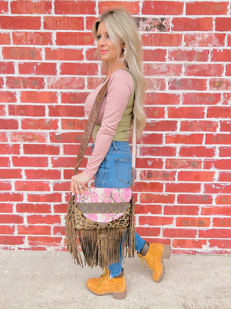 Keep It Gypsy Maxine Light Pink Gold Acid – Rustic Mile Boutique
