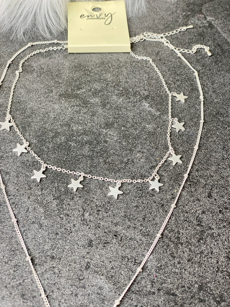 Star Gazing Double Layer Necklace