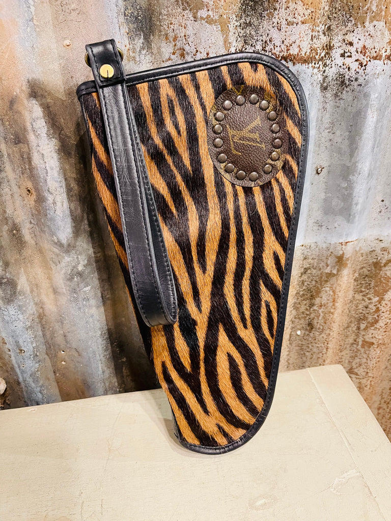 Striped Brown & Studded Conceal Carry