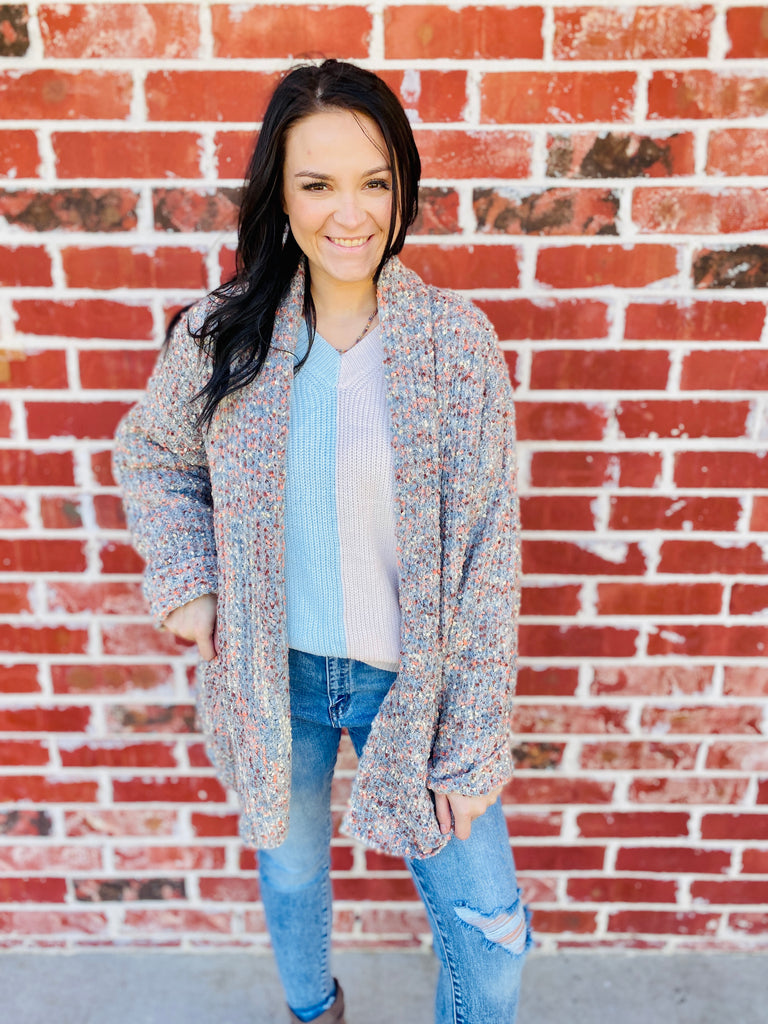 Catching Compliments Cardigan - Grey