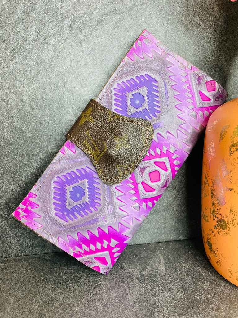 Aztec Purple Small Wallet